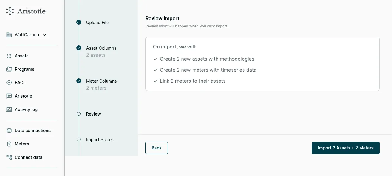 Review step
